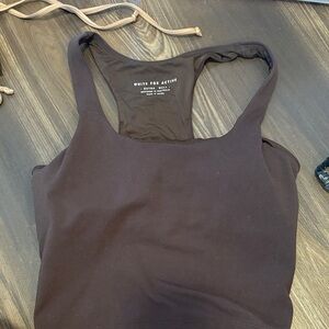 White Fox Boutique Black Tank Top
